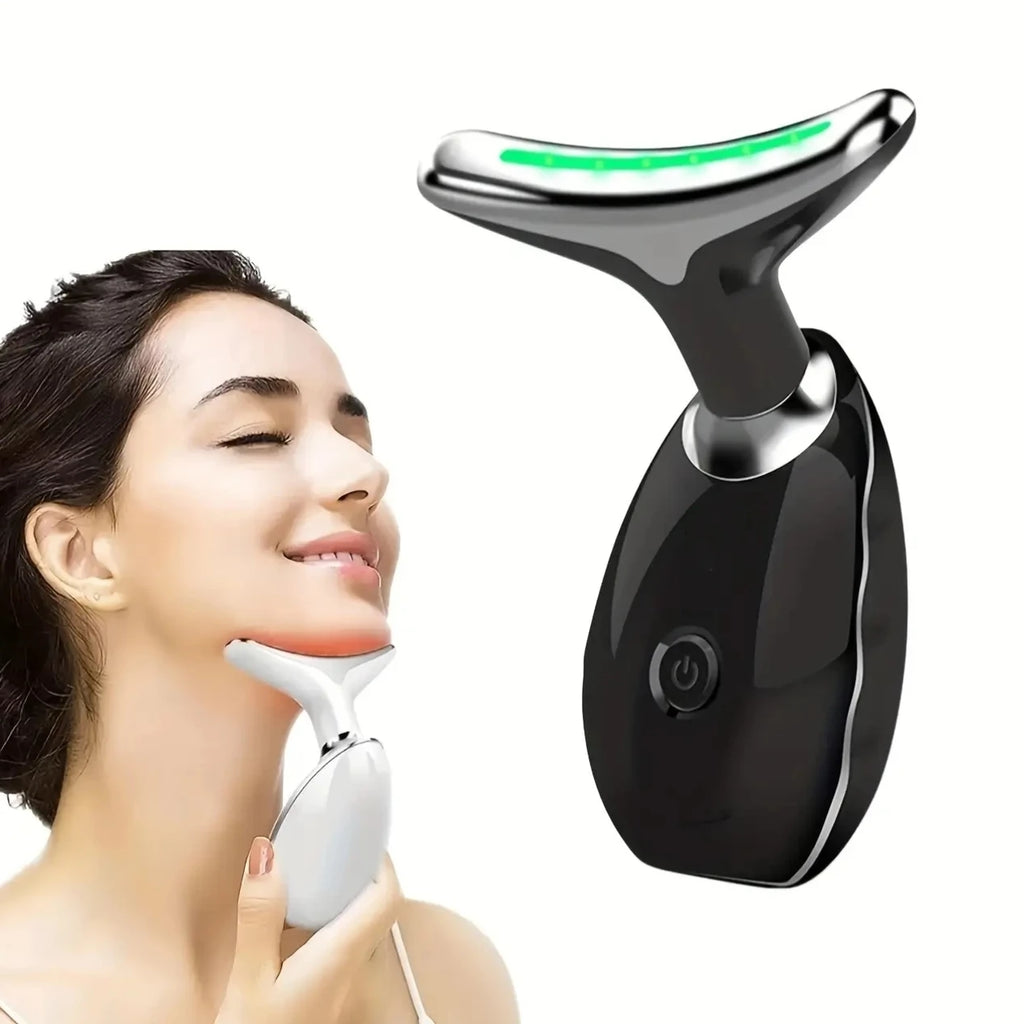VELYRA™ 7-LED Color Vibrating Neck & Face Massager