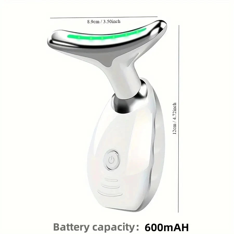 VELYRA™ 7-LED Color Vibrating Neck & Face Massager