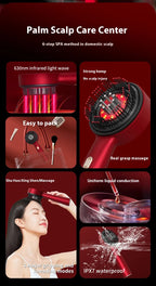 VELYRA™ Red Light Scalp Massage Comb